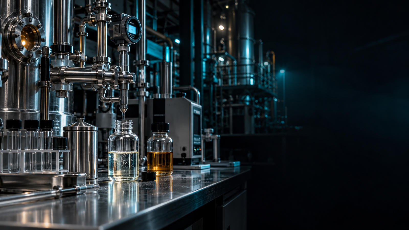 Chemical quality control and sampling equipment